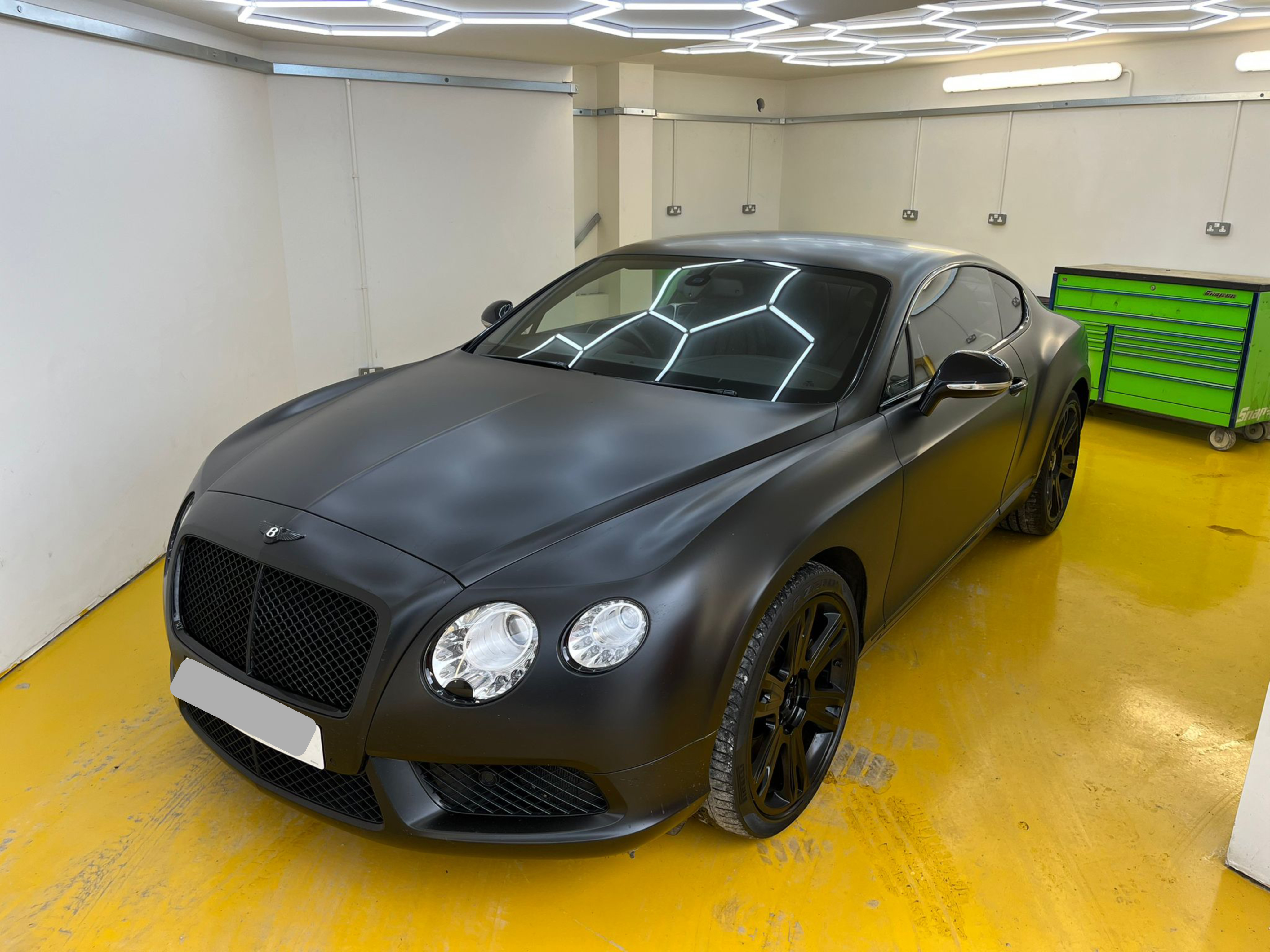 Bentley paint protection film installation - Manchester luxury car protection